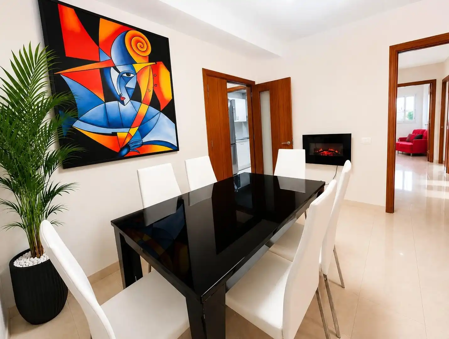 Comedor de Piso de alquiler en Las Palmas de Gran Canaria con Amueblado