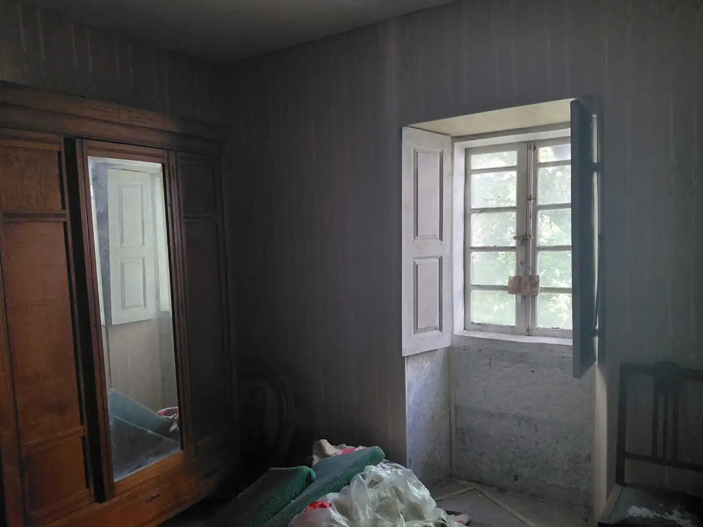 Habitación de Casa adosada en venta en Ponteceso con Jardín privado y Trastero