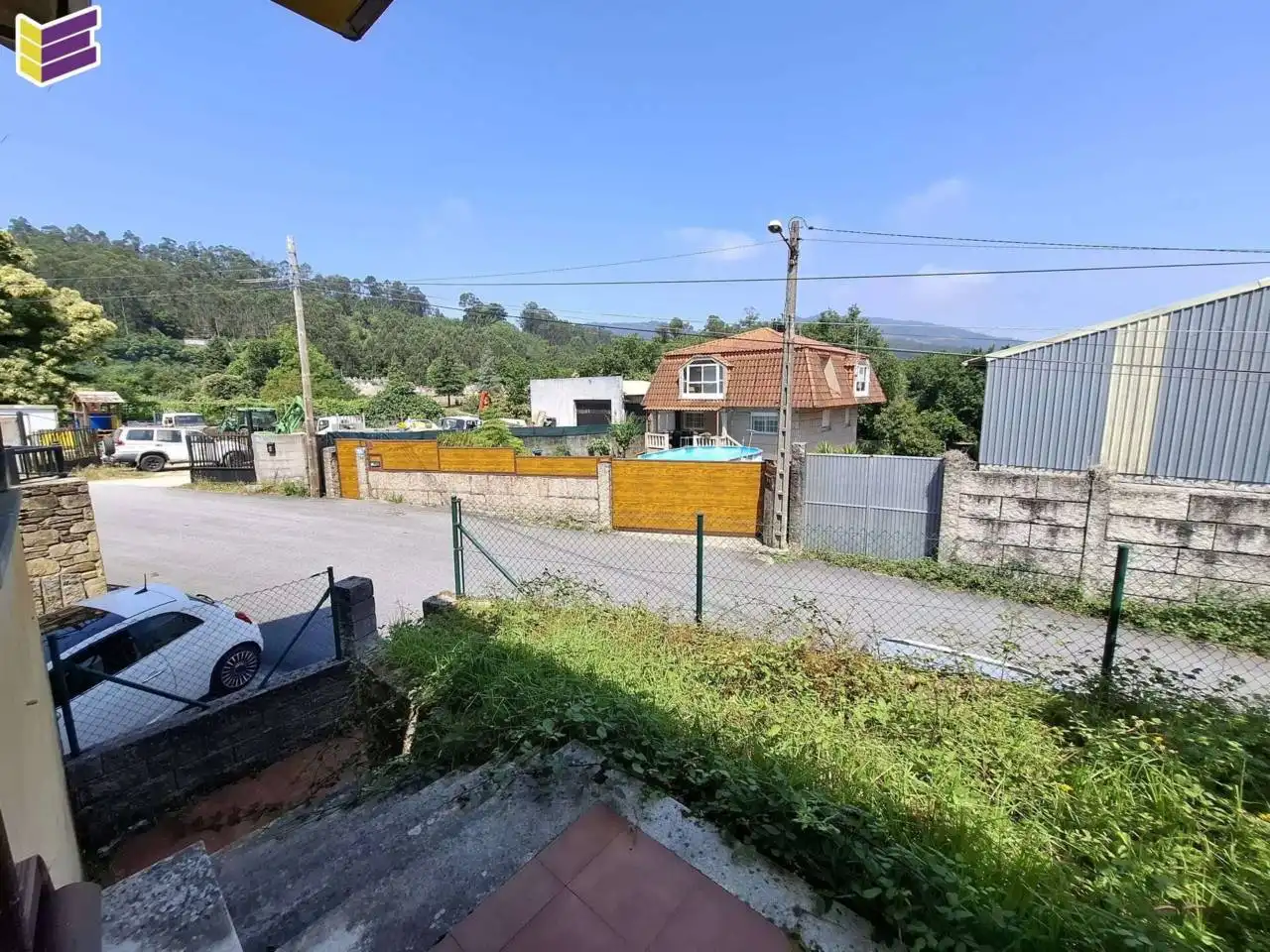 Vista exterior de Casa o xalet en venda en Vilaboa, Pontevedra