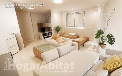 Living room of Flat for sale in La Pobla de Farnals