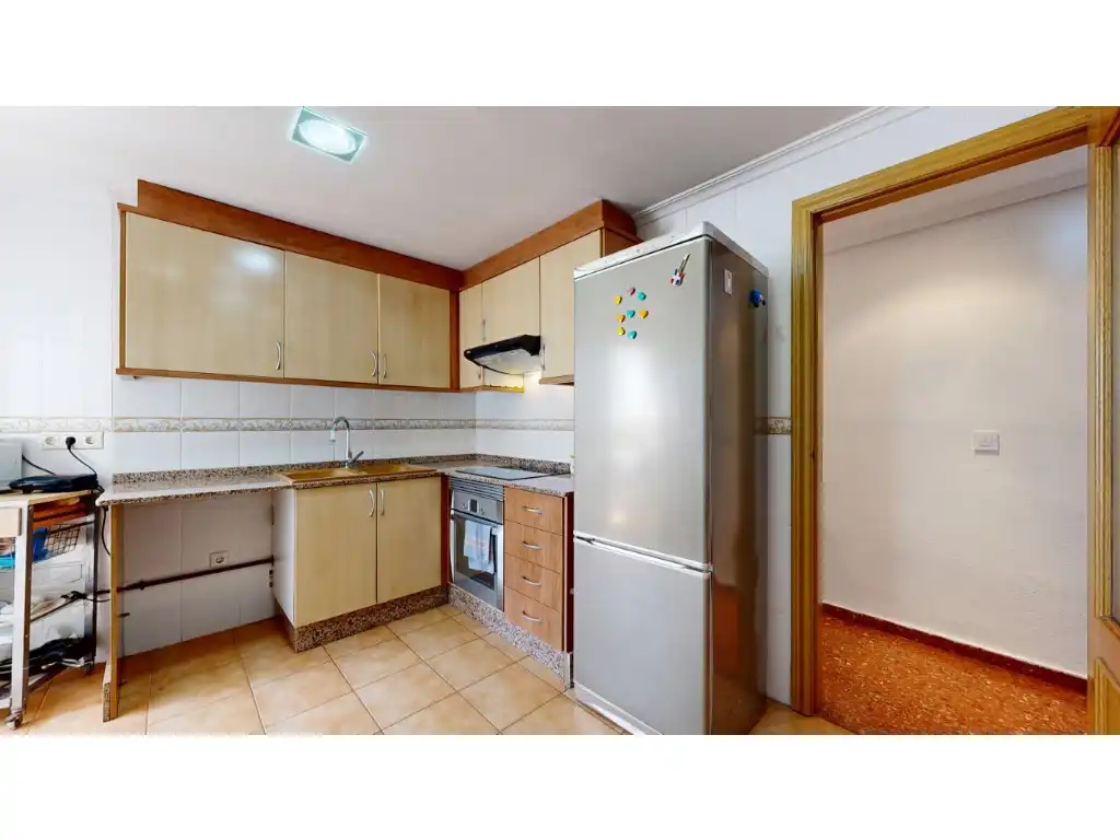 Kitchen of Flat for sale in Torrent  with Air Conditioner and Balcony