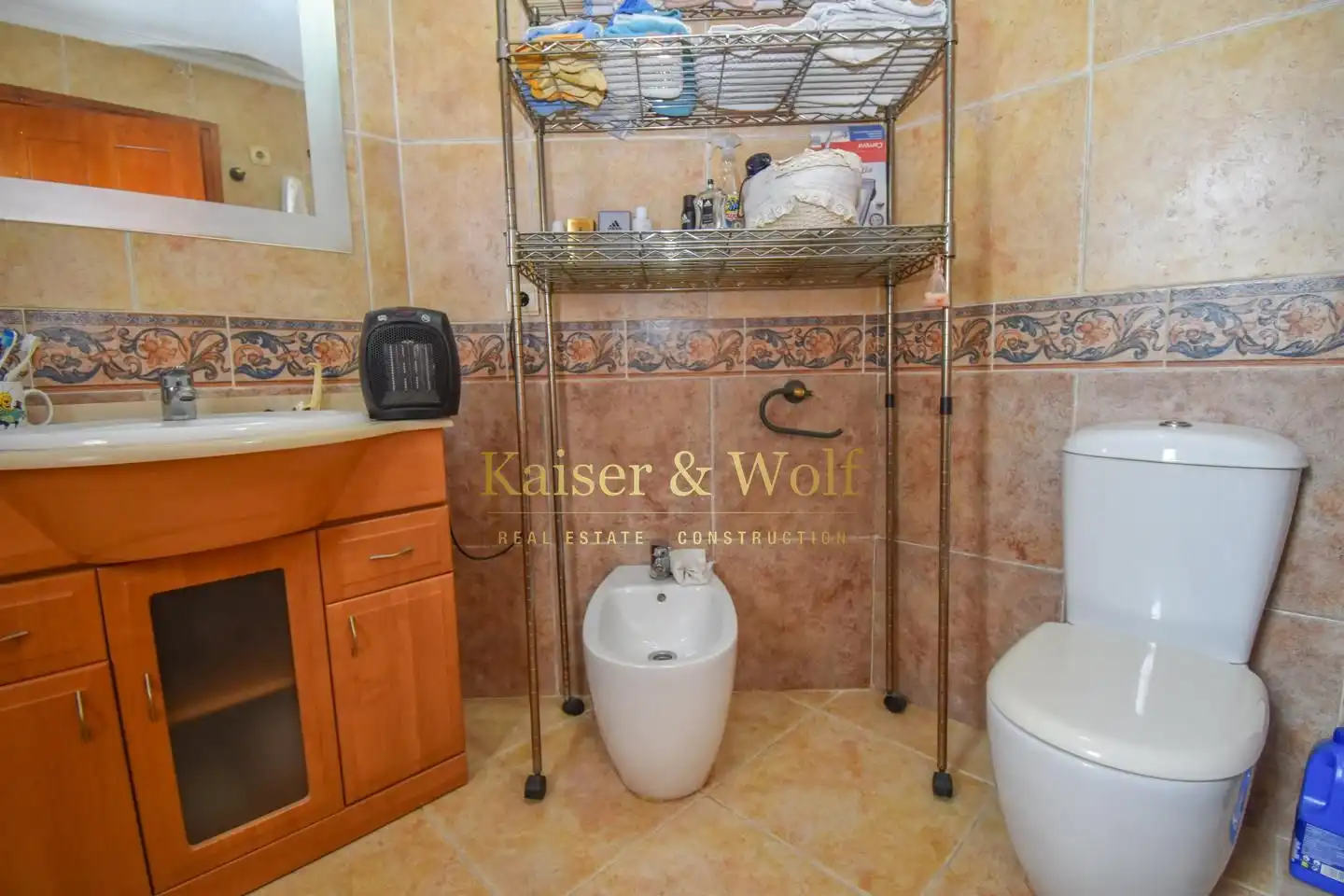 Baño de Casa o chalet en venta en Santa Pola con Aire acondicionado, Jardín privado y Terraza