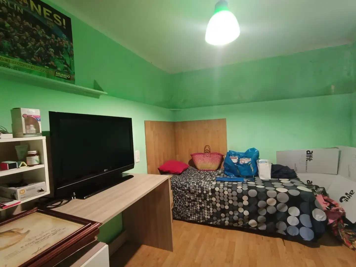 Habitación de Finca rústica en venta en Castillonroy con Aire acondicionado, Calefacción y Terraza