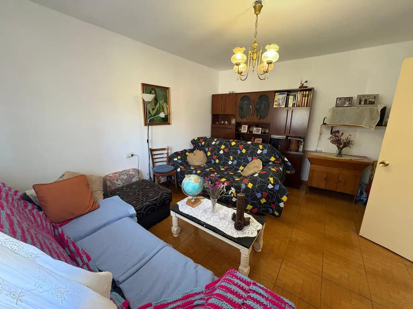 Sala de estar de Casa o chalet en venta en Covelo con Jardín privado, Trastero y Amueblado