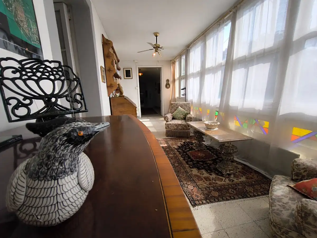 Sala de estar de Casa o chalet en venta en Vilagarcía de Arousa con Calefacción, Jardín privado y Amueblado