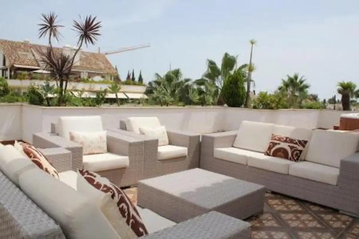 Terraza de Ático en venta en Marbella con Terraza, Trastero y Amueblado