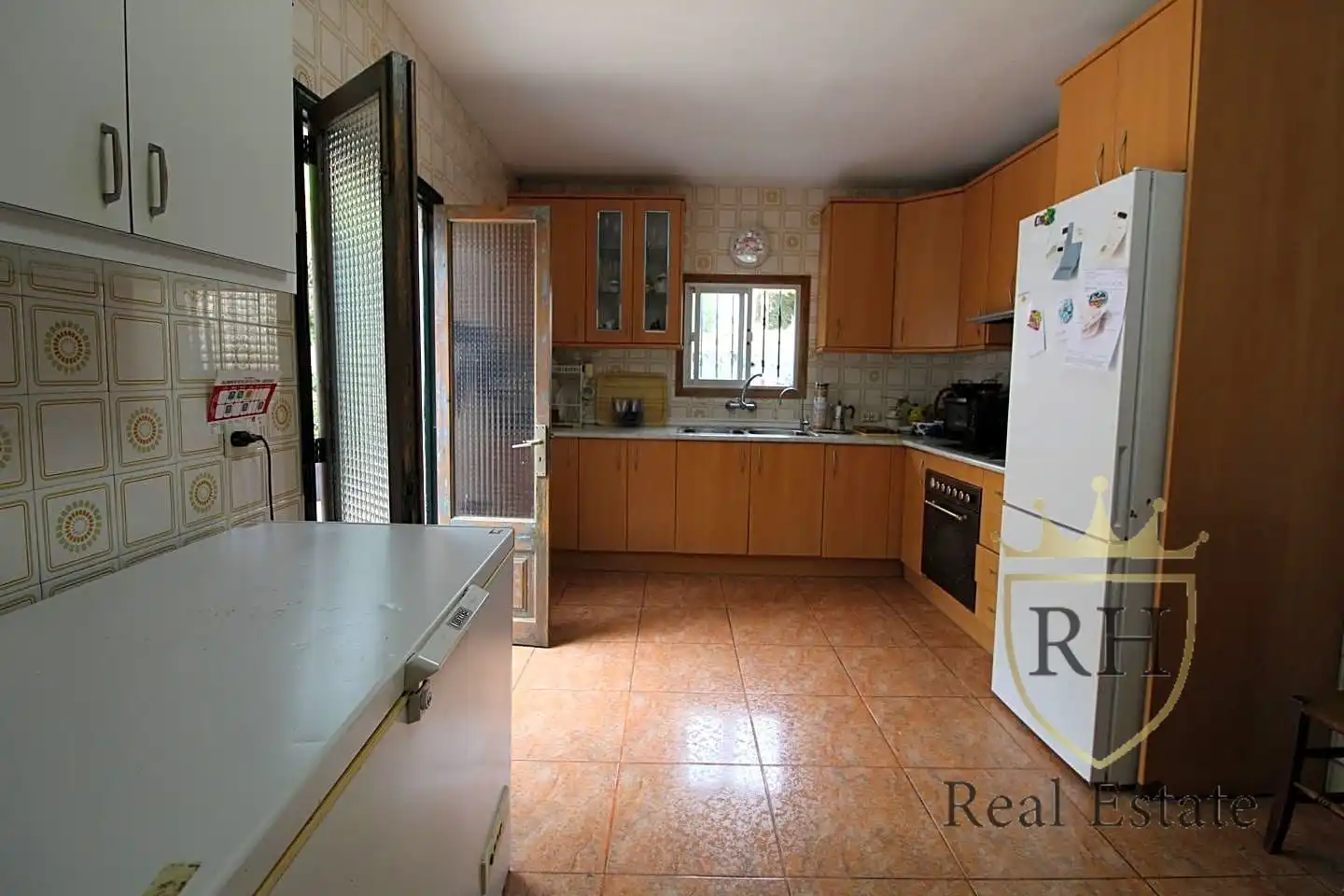 Cuina de Casa o xalet en venda en Pollença amb Aire condicionat, Jardí privat i Terrassa