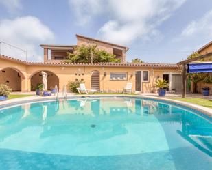 Swimming pool of House or chalet for sale in Viladamat  with Heating, Private garden and Terrace