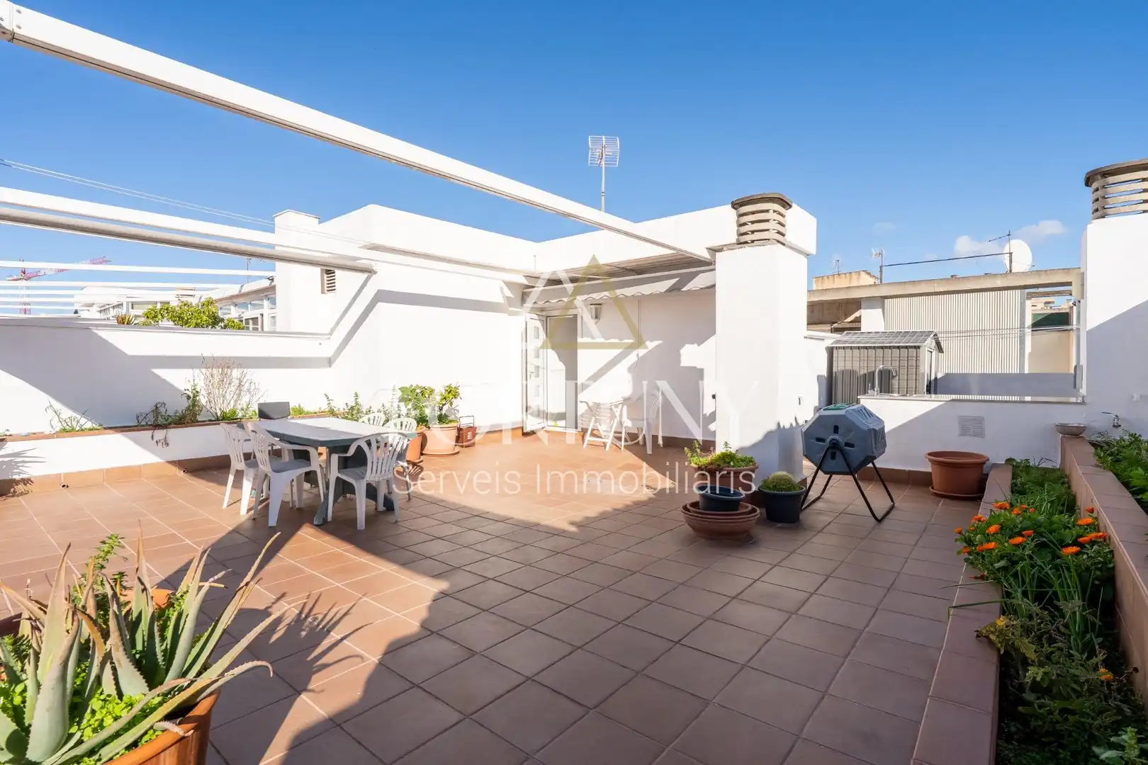 Terrasse von Dachboden zum Verkauf in Reus mit Klimaanlage, Heizung und Terrasse