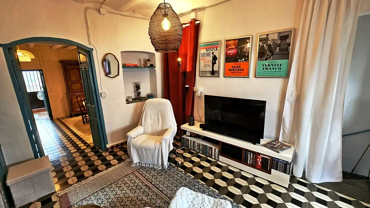 Sala de estar de Casa o chalet en venta en Aroche con Terraza y Trastero