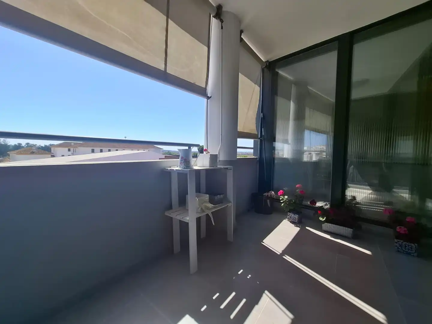 Balcony of Duplexes for sale in Ayamonte  with Air Conditioner, Heating and Private garden