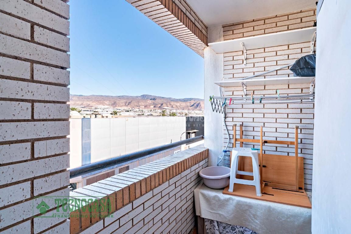 Bedroom of Flat for sale in Roquetas de Mar  with Air Conditioner and Terrace