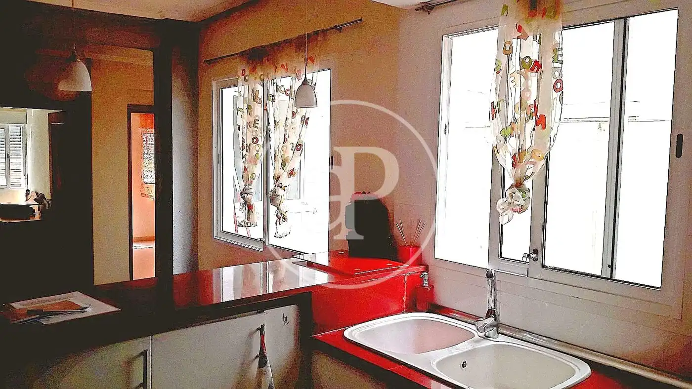 Cocina de Piso de alquiler en Valencia con Calefacción y Amueblado