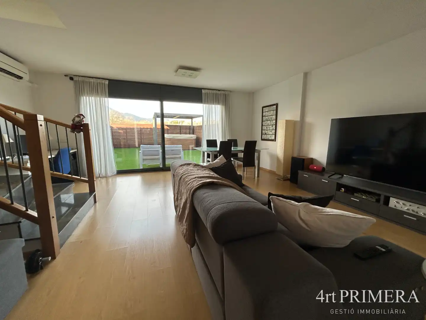 Sala de estar de Casa o chalet en venta en Gualba con Aire acondicionado, Calefacción y Jardín privado