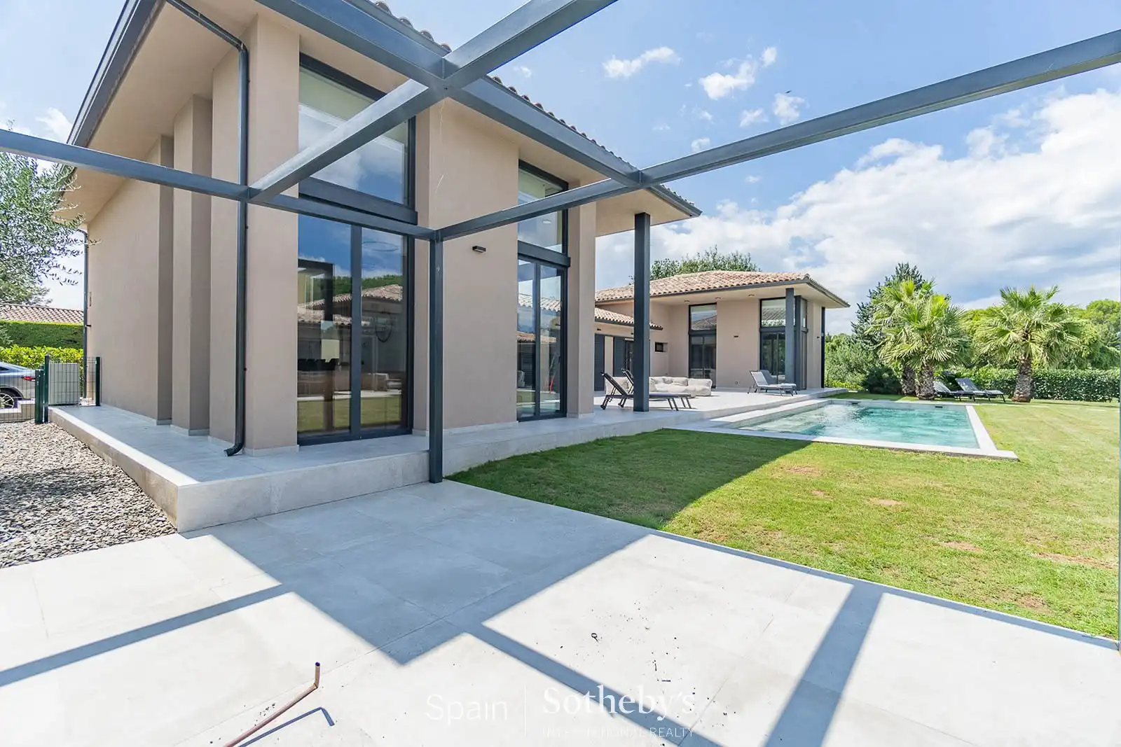 Terrassa de Casa o xalet en venda en Navata amb Aire condicionat, Jardí privat i Terrassa