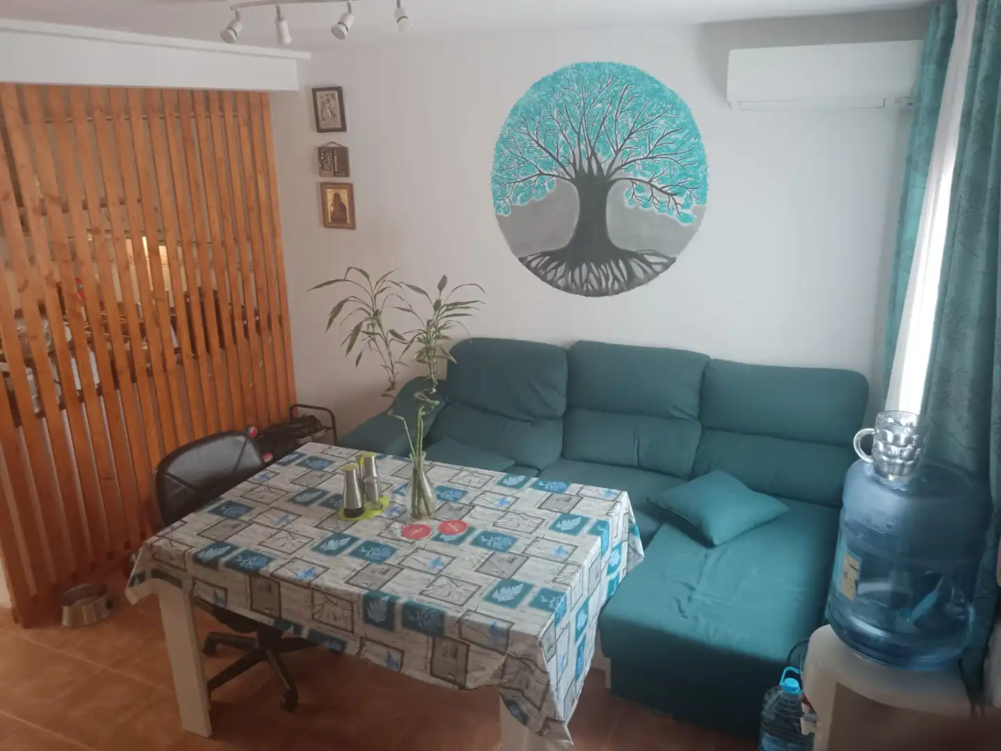 Sala d'estar de Casa adosada en venda en Vinaròs amb Aire condicionat, Calefacció i Terrassa