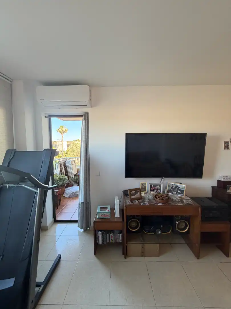 Sala de estar de Piso en venta en Manacor con Aire acondicionado, Trastero y Amueblado