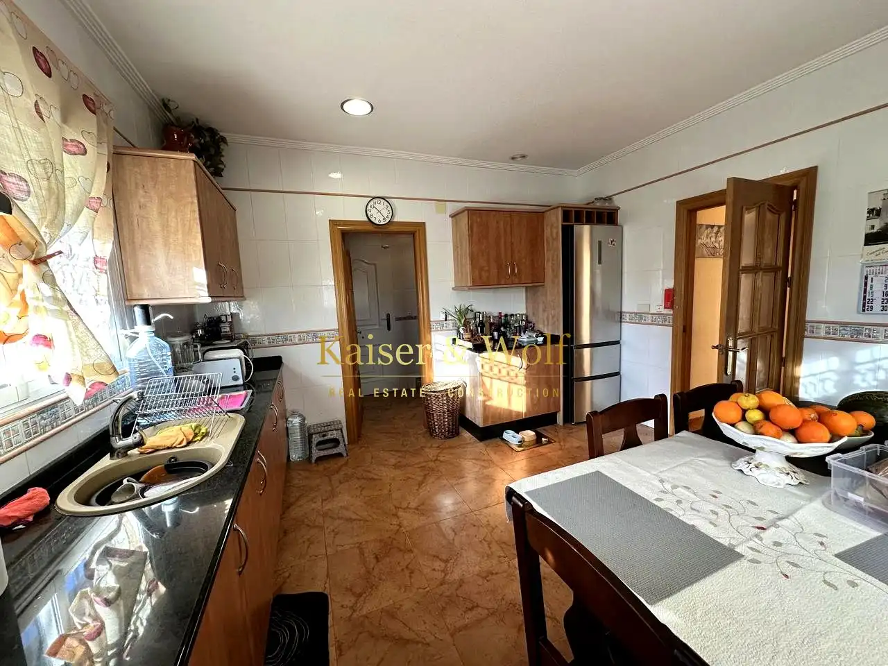 Cuina de Casa o xalet en venda en Elche / Elx amb Aire condicionat, Jardí privat i Piscina