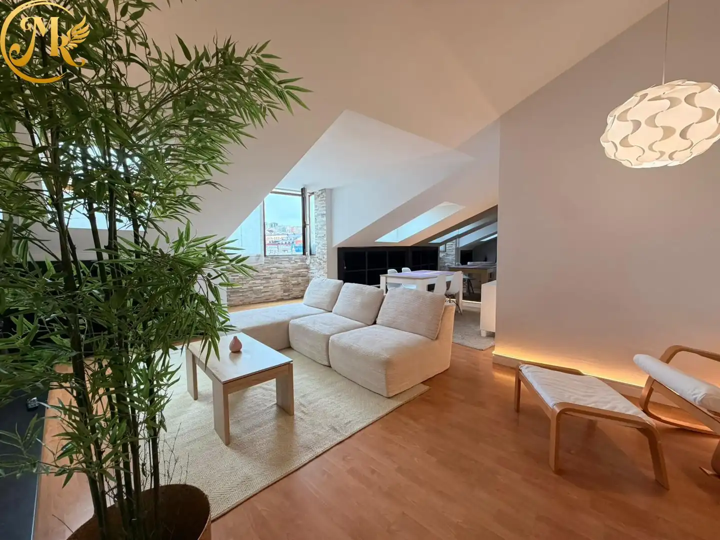 Wohnzimmer von Wohnung zum Verkauf in Santander mit Heizung und Möbliert