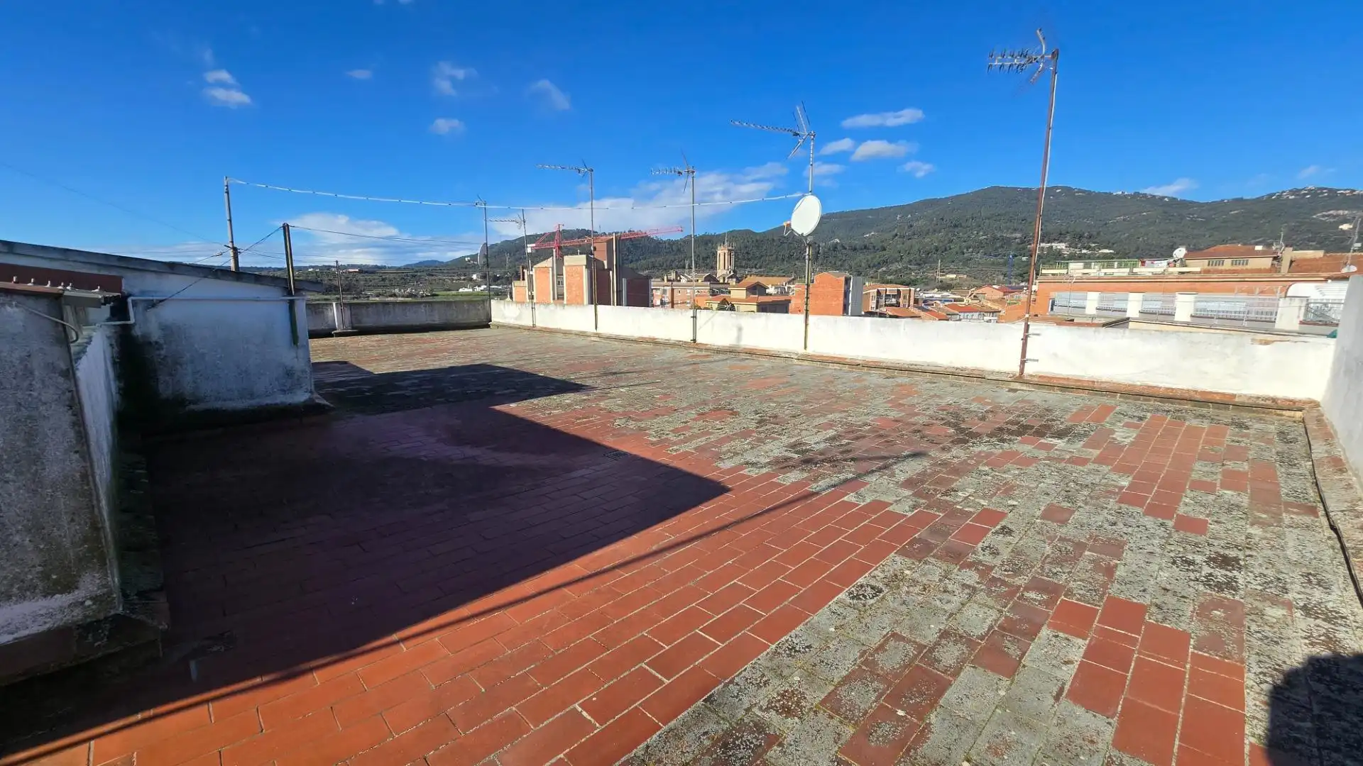 Terrasse von Dachboden zum Verkauf in Caldes de Montbui