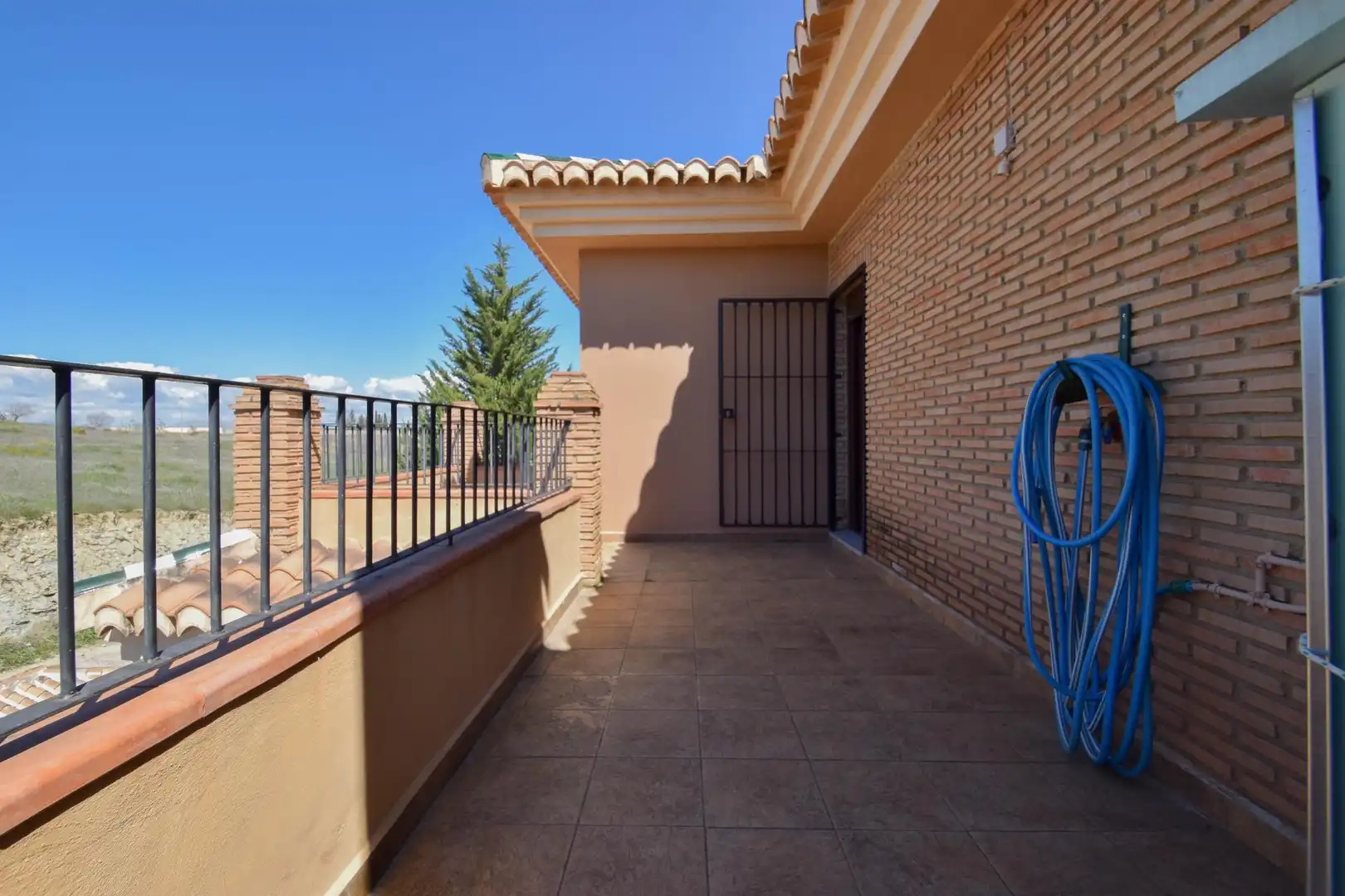 Terrassa de Casa o xalet en venda en Las Gabias amb Aire condicionat, Calefacció i Jardí privat