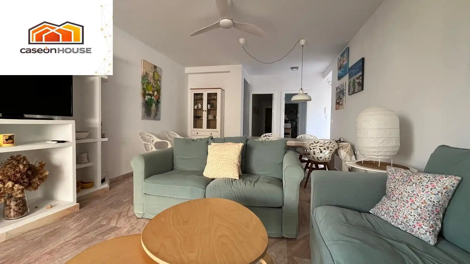 Sala d'estar de Apartament en venda en Chiclana de la Frontera amb Piscina comunitària
