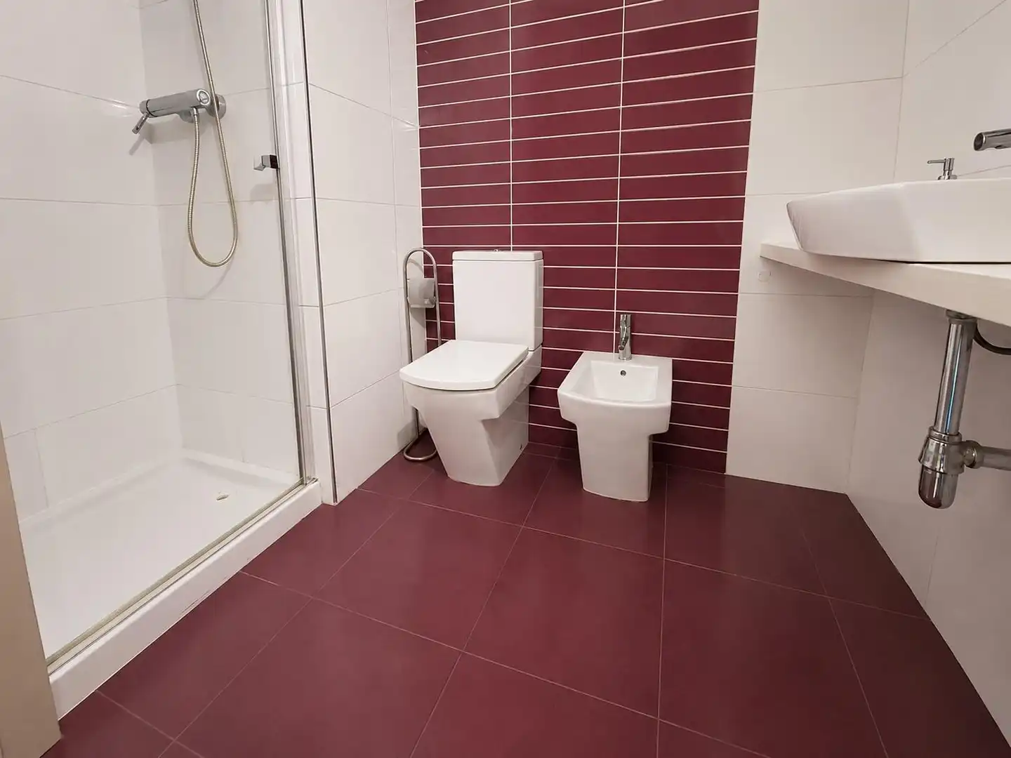 Baño de Apartamento en venta en Elche / Elx con Aire acondicionado, Jardín privado y Terraza