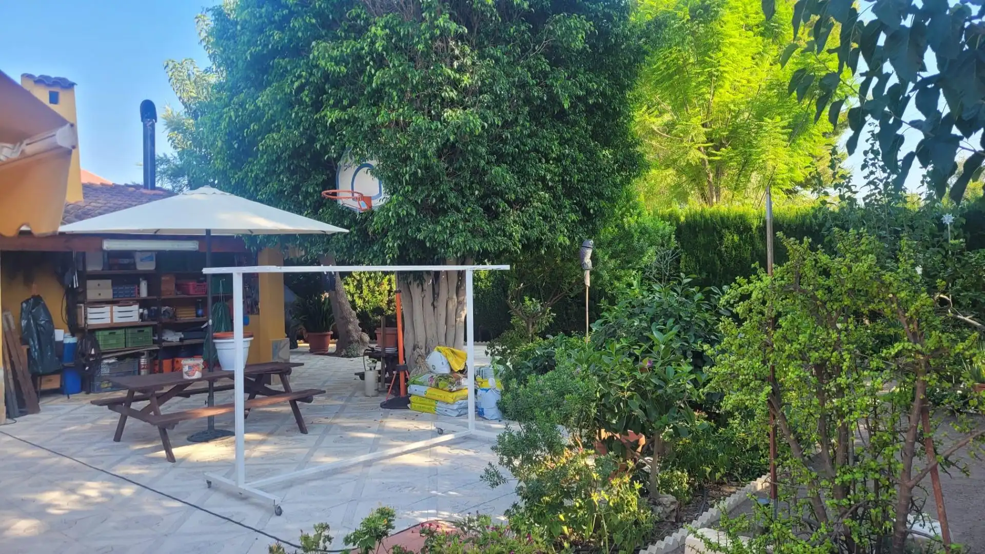 Jardí de Casa o xalet en venda en Mutxamel amb Calefacció, Jardí privat i Traster