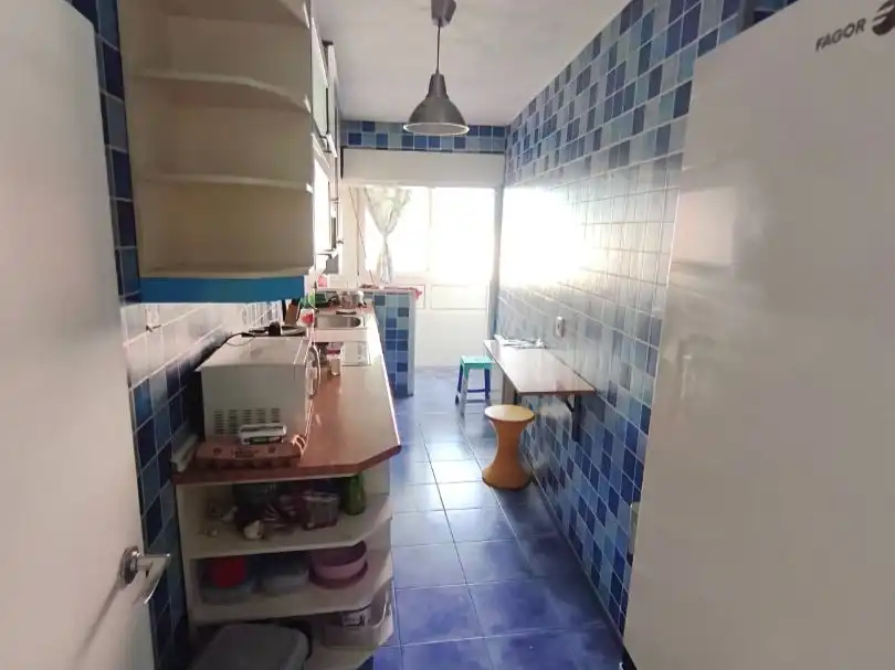 Küche von Wohnung zum Verkauf in  Madrid Capital mit Klimaanlage, Terrasse und Balkon