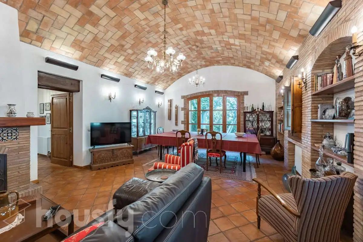Sala de estar de Casa o chalet en venta en Castellví de la Marca con Jardín privado, Terraza y Trastero