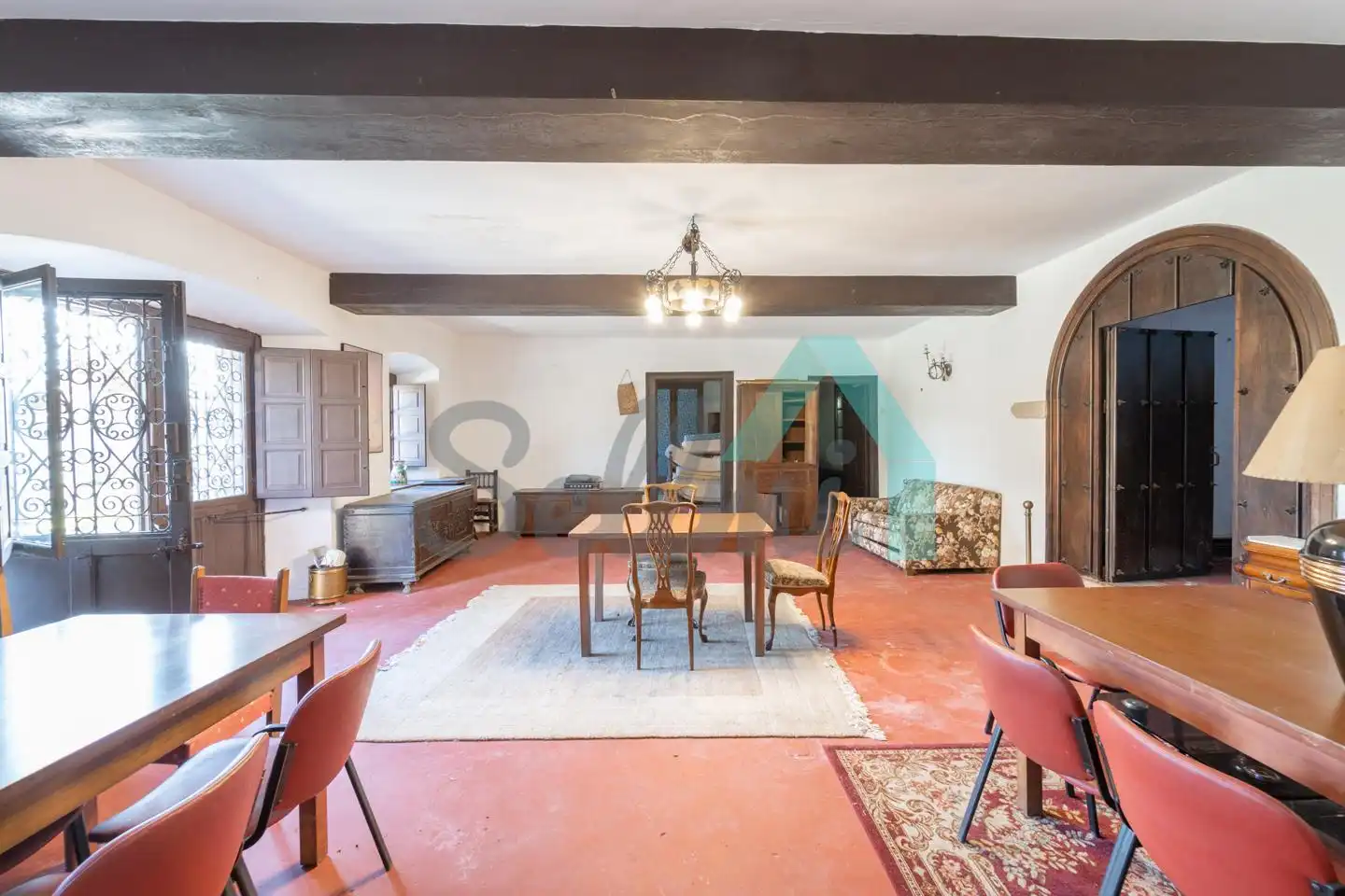 Comedor de Casa o chalet en venta en Oviedo  con Jardín privado y Balcón