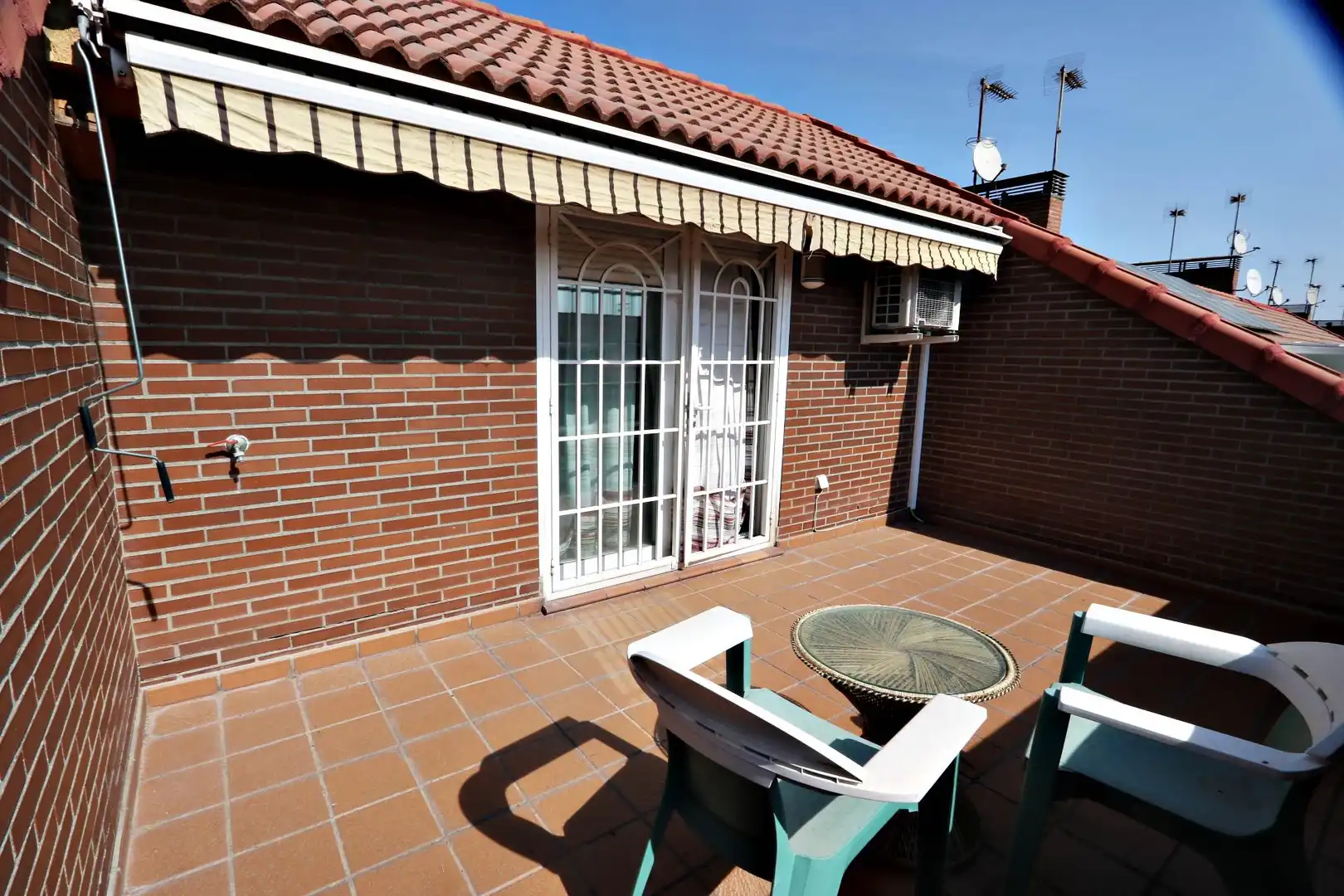 Terraza de Casa o chalet en venta en Getafe con Aire acondicionado, Calefacción y Jardín privado
