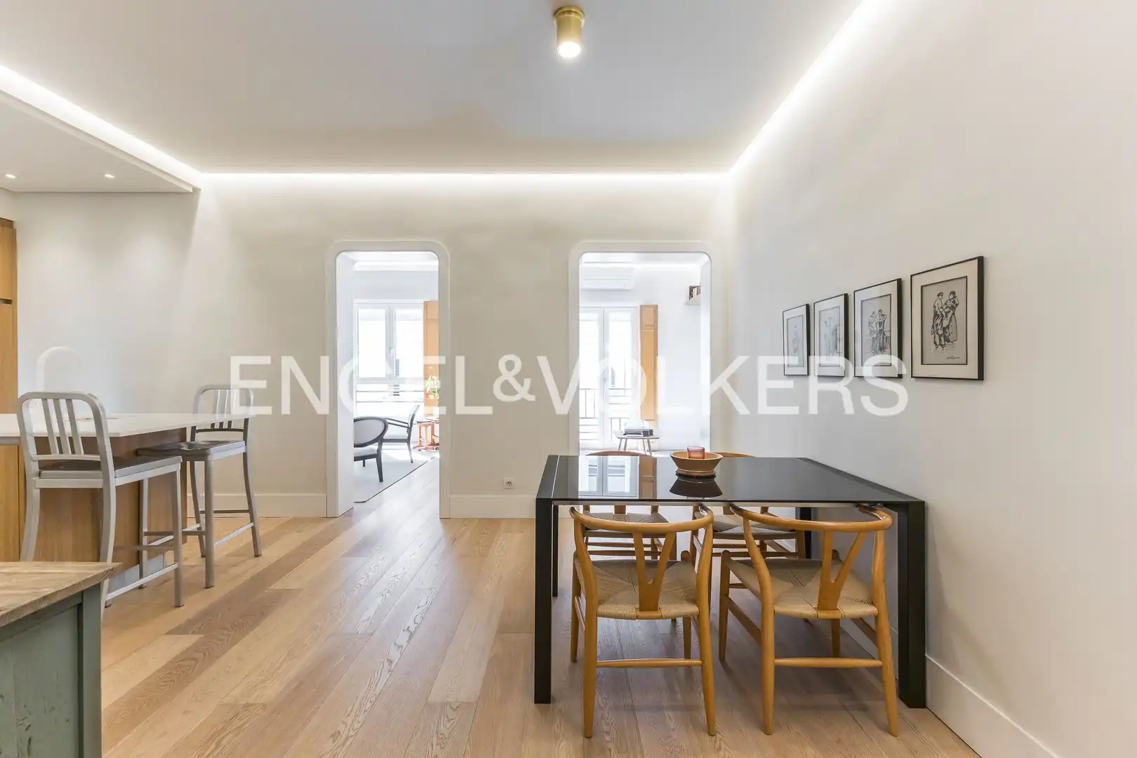 Vista exterior de Piso de alquiler en Madrid con Aire acondicionado, Calefacción y Amueblado