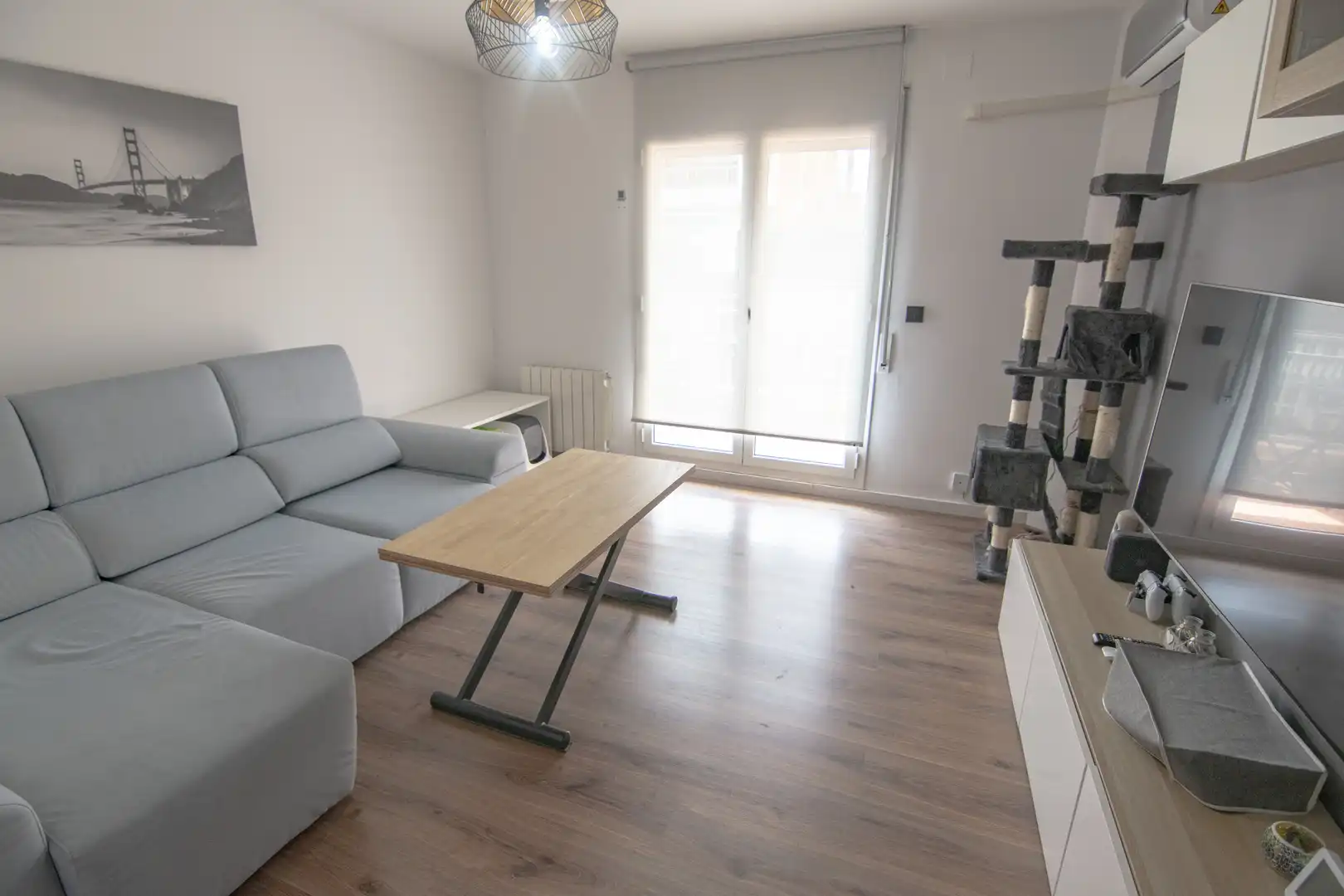 Sala de estar de Ático en venta en Barcelona con Calefacción