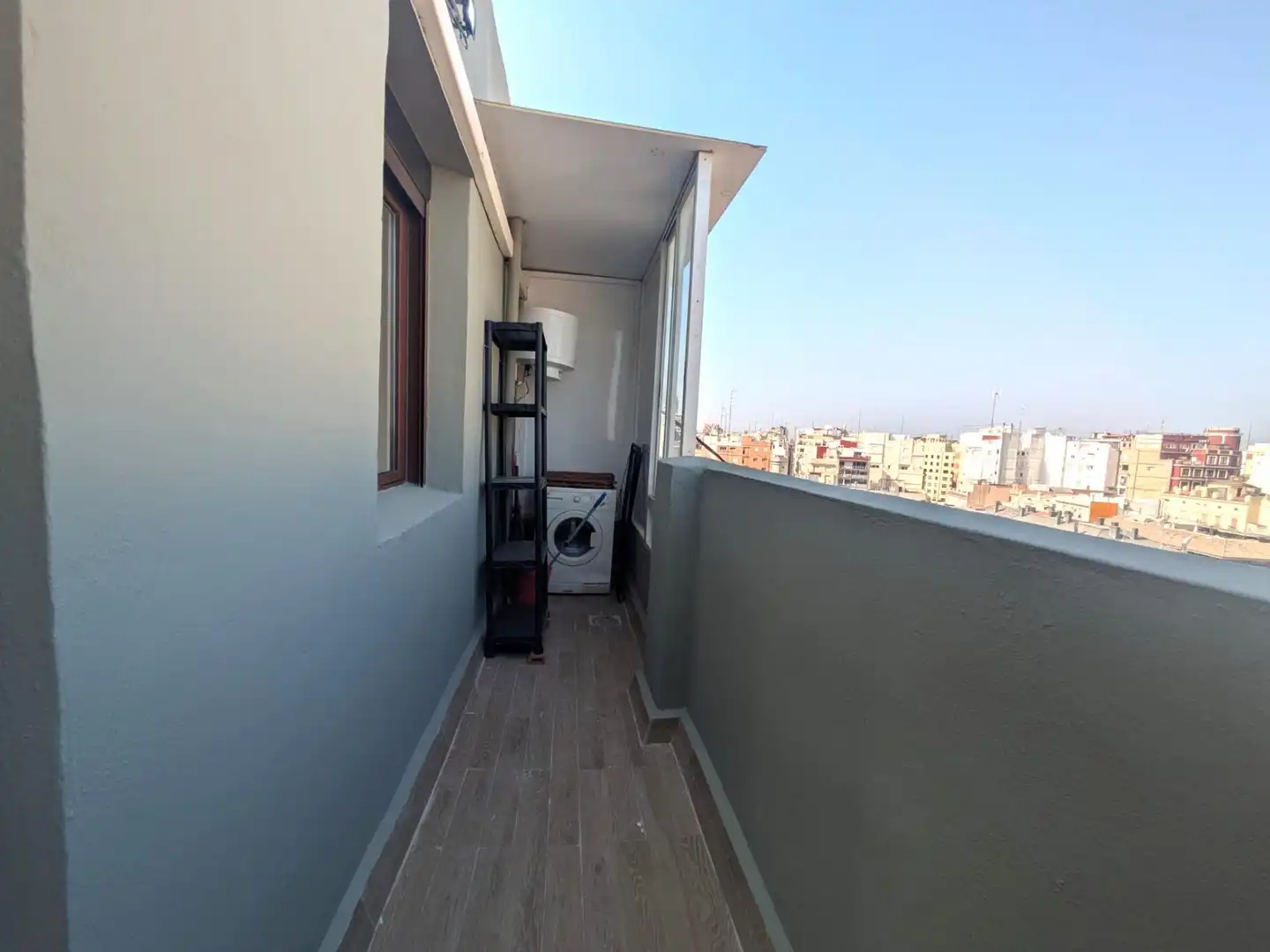 Terrasse von Dachboden zur Miete in Valencia mit Klimaanlage, Heizung und Terrasse