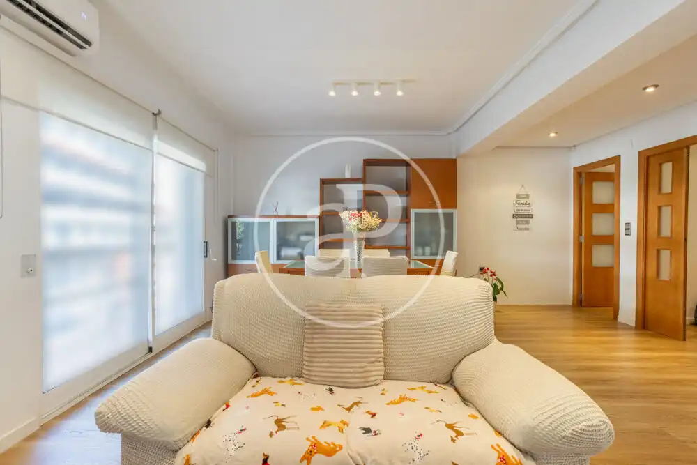 Sala de estar de Piso en venta en Valencia con Aire acondicionado, Calefacción y Balcón
