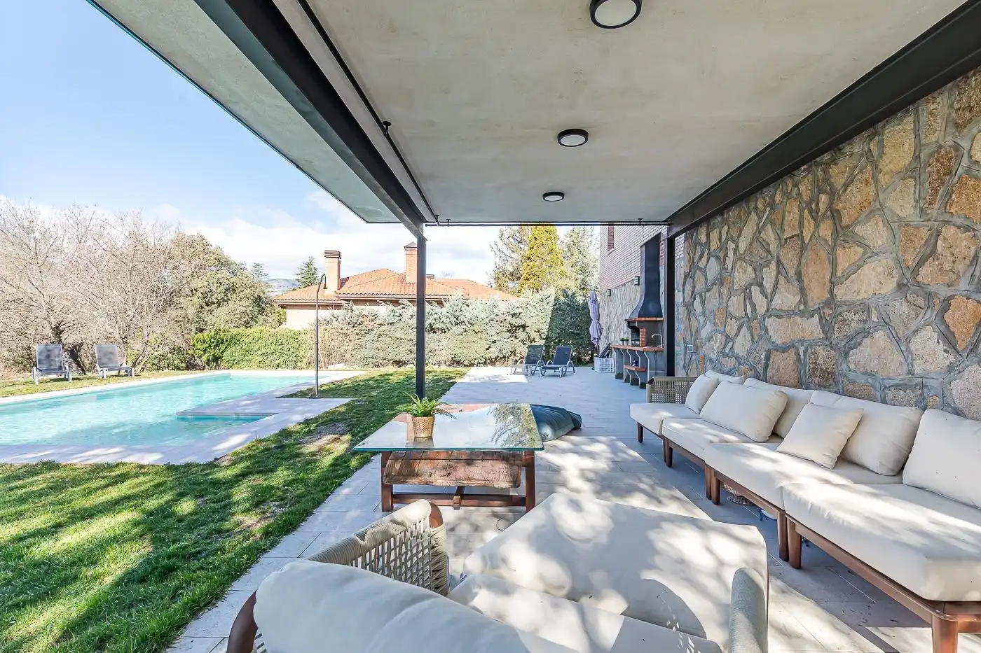 Terraza de Casa o chalet en venta en El Escorial con Jardín privado, Terraza y Trastero