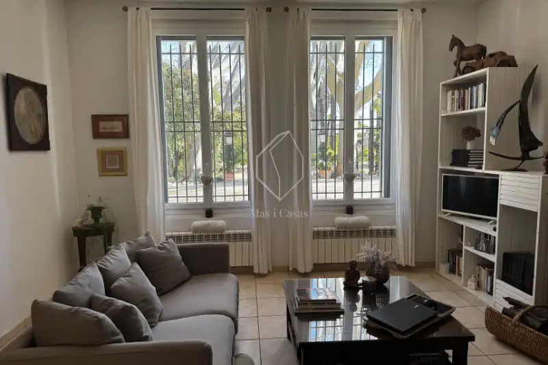 Sala de estar de Casa o chalet en venta en Agullana con Calefacción, Jardín privado y Amueblado