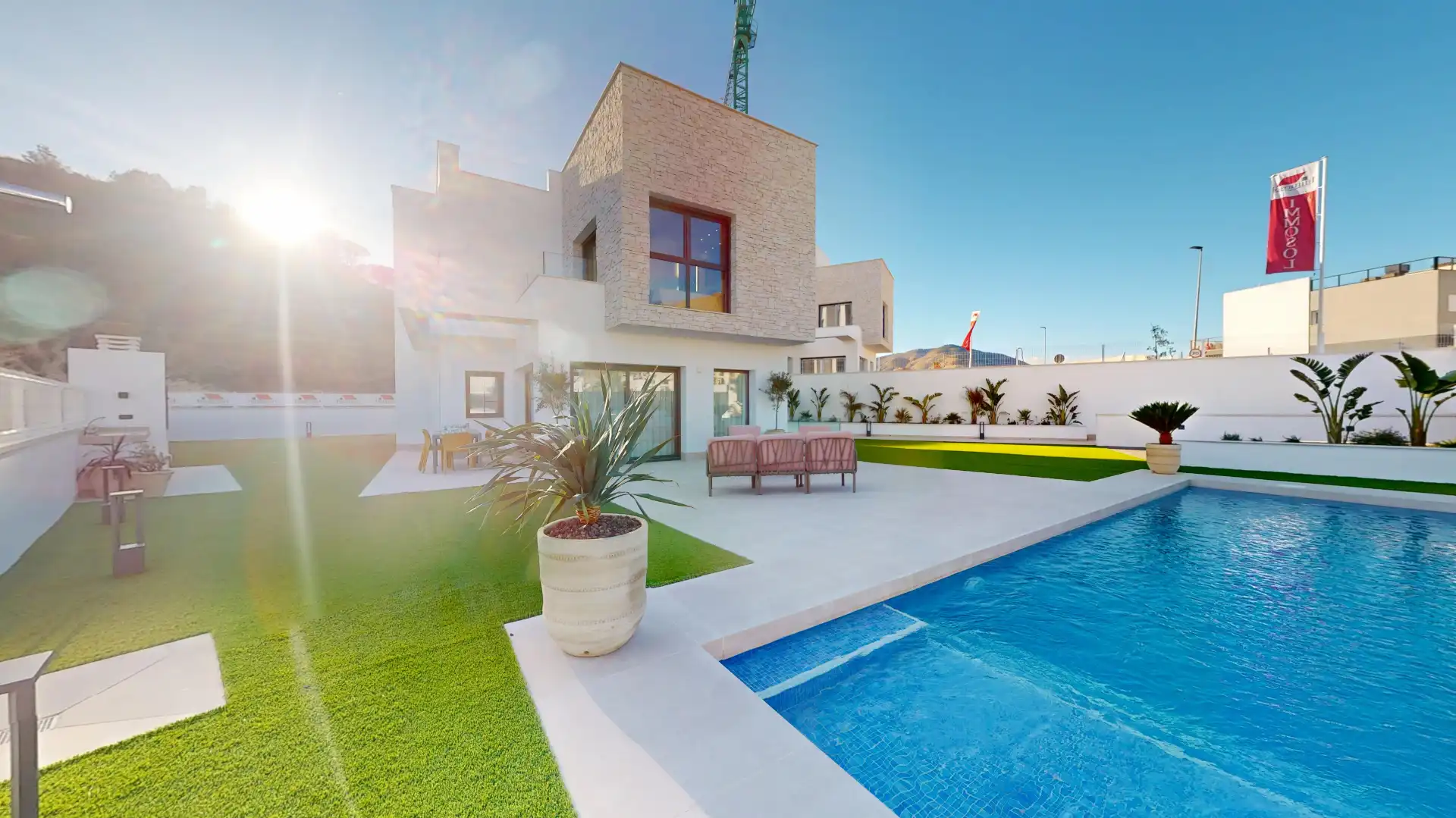Casa di nuova costruzione con terrazza in vendita a Avenida Barcelona, imagen 26