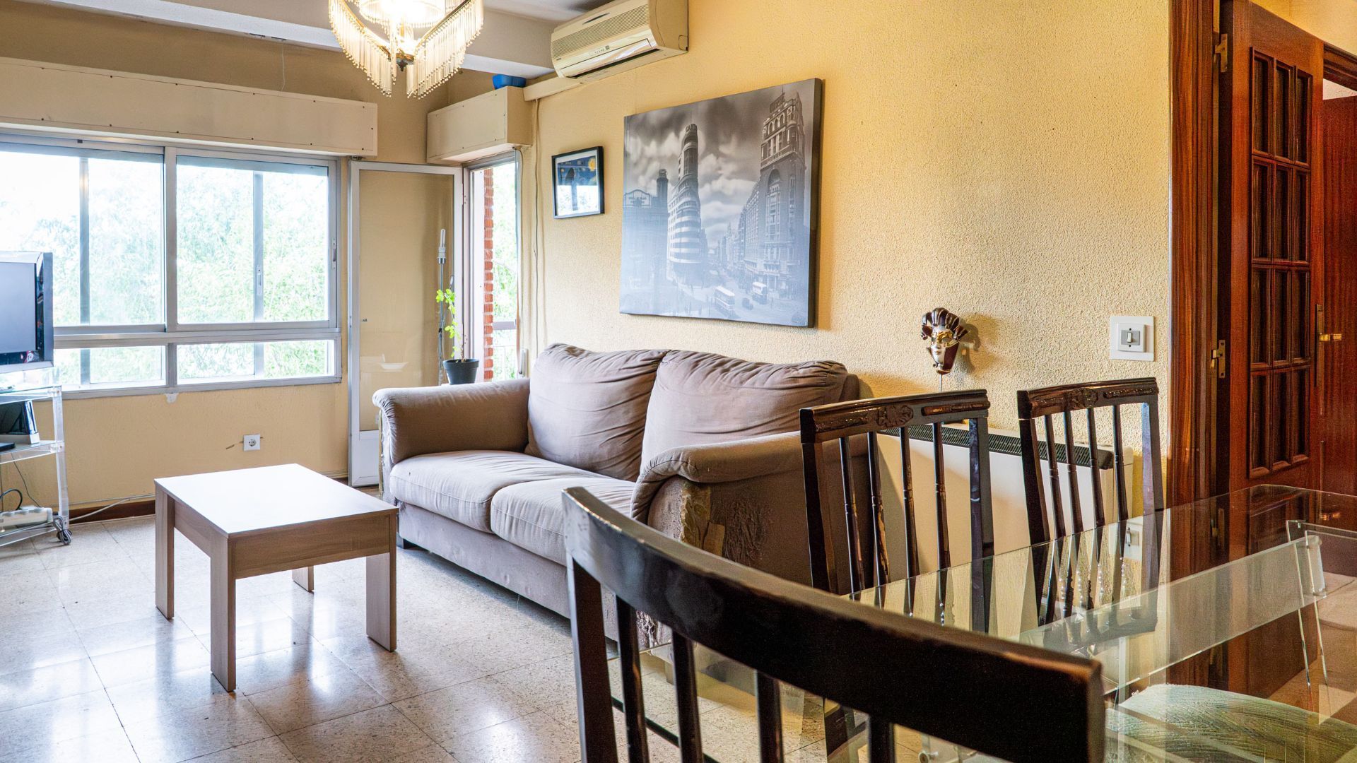 Living room of Flat for sale in Alcobendas  with Heating and Terrace