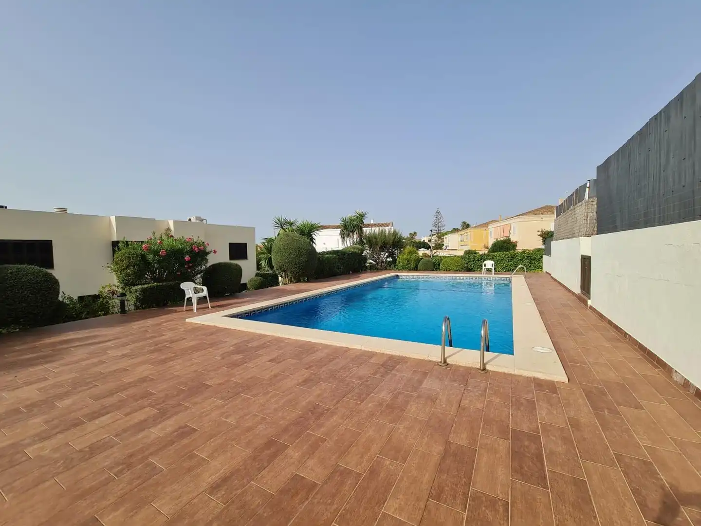 Piscina de Casa adosada de lloguer en Llucmajor amb Aire condicionat, Calefacció i Jardí privat