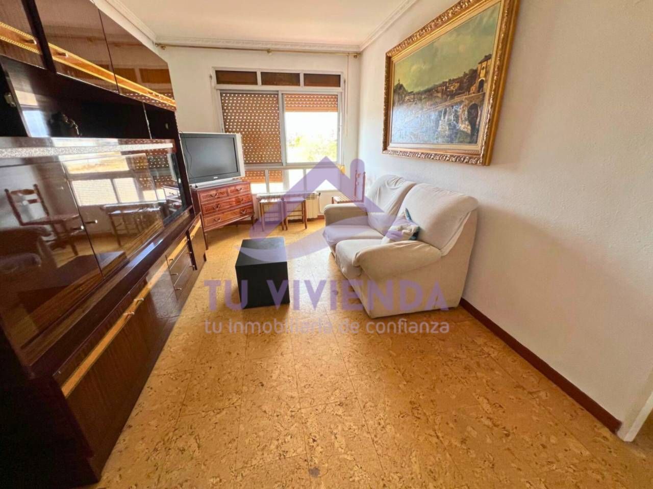 Sala d'estar de Pis en venda en Valladolid Capital amb Calefacció, Moblat i Balcó