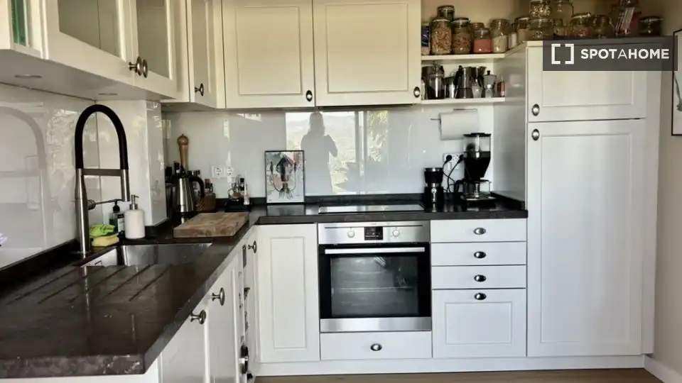 Kitchen of Apartments for share in Calvià  with Air Conditioner, Terrace and Furnished