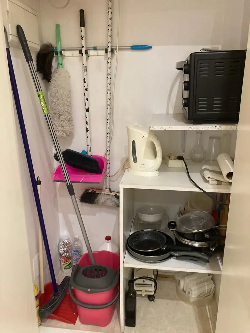 Cocina de Estudio de alquiler en Benalmádena con Piscina comunitaria