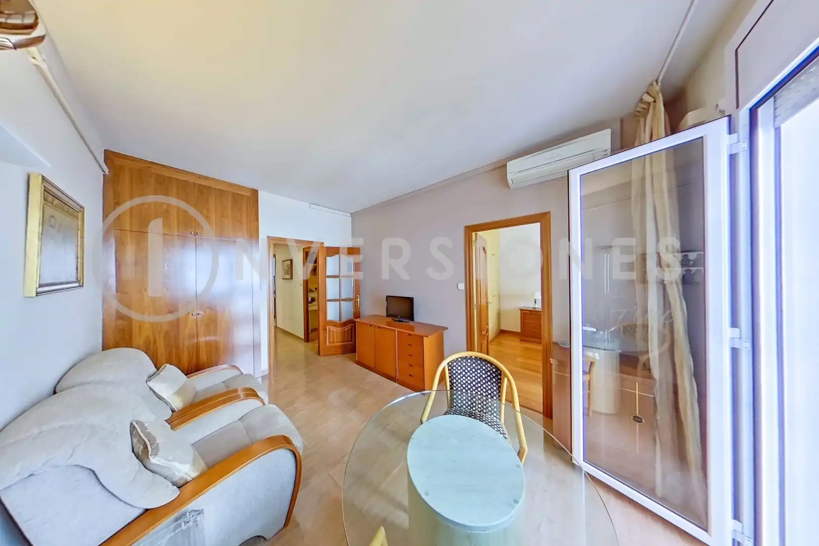 Sala de estar de Piso en venta en Barcelona con Aire acondicionado, Calefacción y Balcón