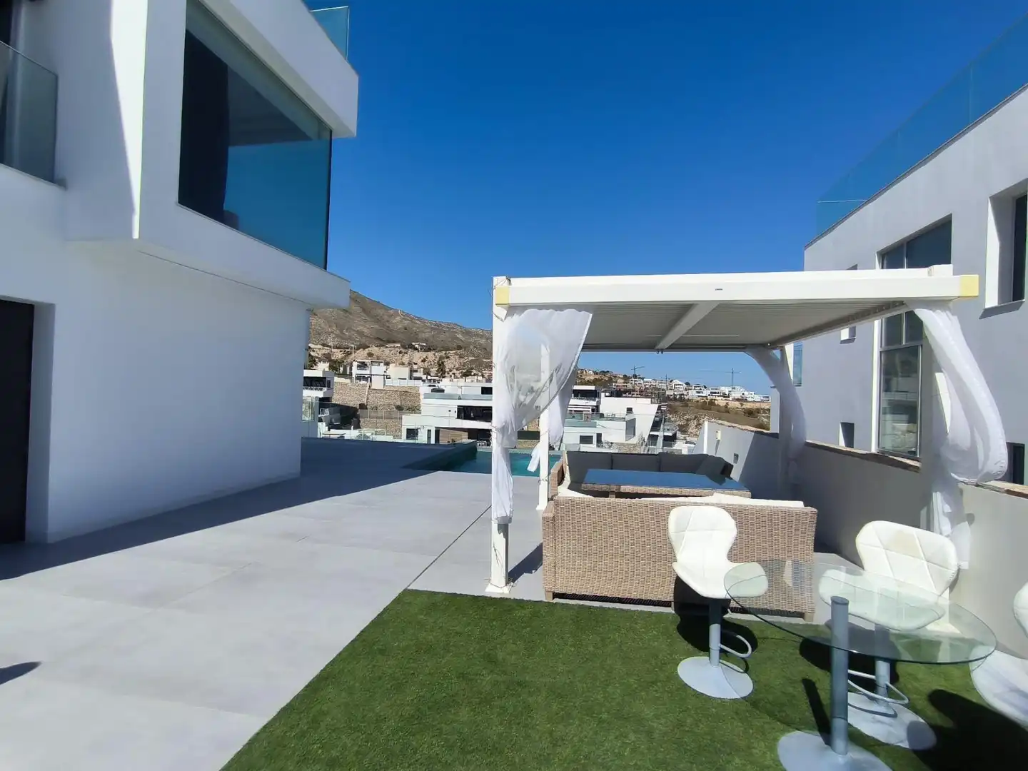 Villa mit Terrasse zum Verkauf in Balcón de Finestrat - Terra Marina, imagen 62