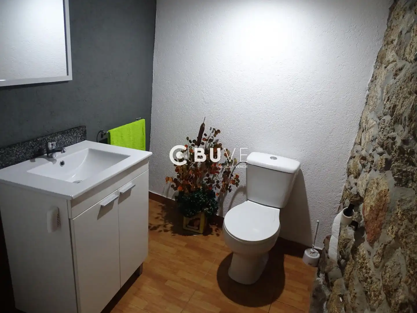 Baño de Casa o chalet en venta en Moraña con Calefacción, Jardín privado y Parquet