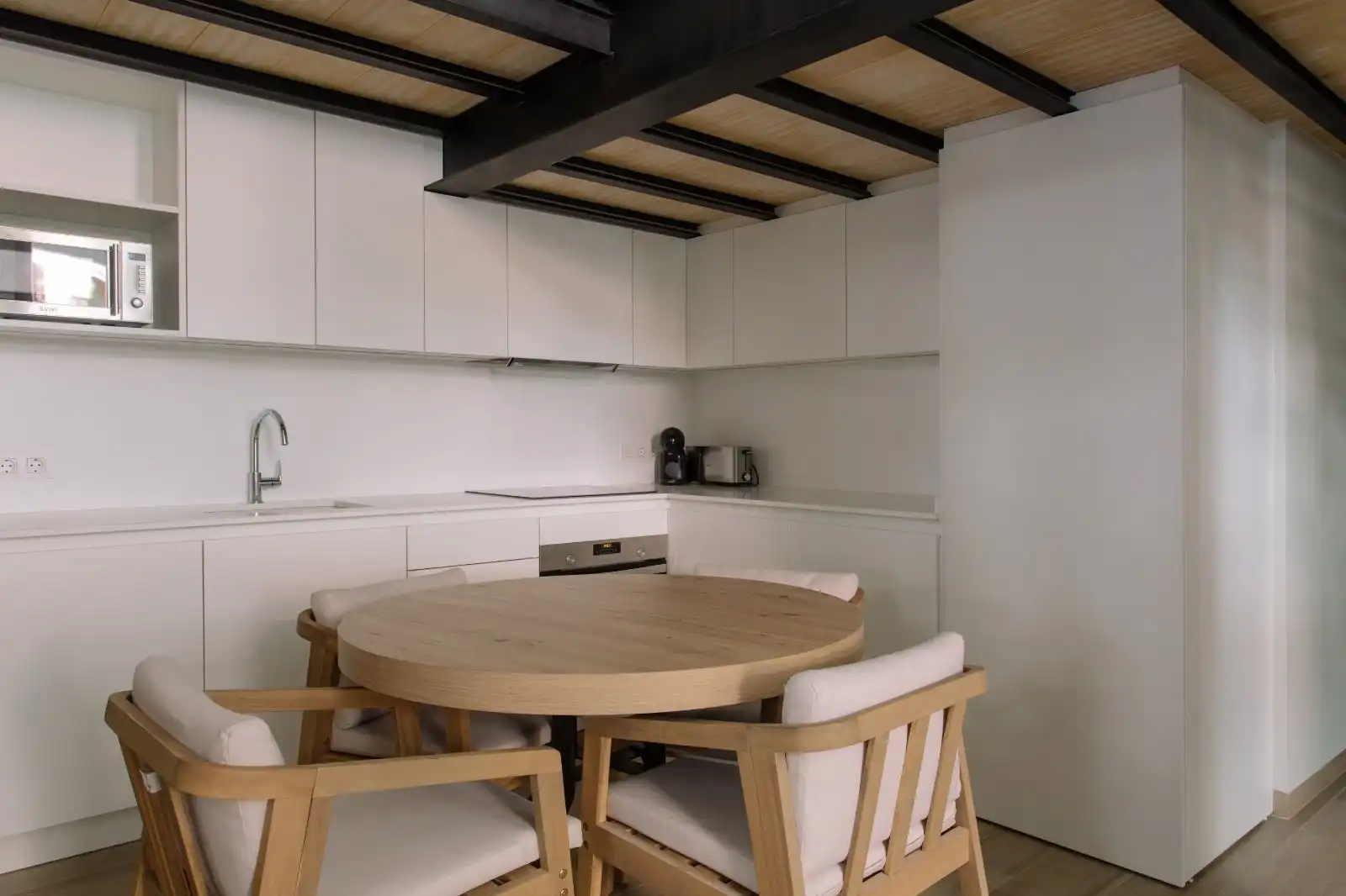 Cocina de Dúplex de alquiler en L'Alfàs del Pi con Aire acondicionado, Terraza y Trastero