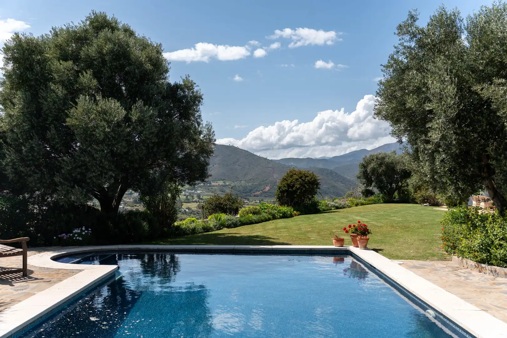 Piscina de Finca rústica en venta en Mijas con Terraza