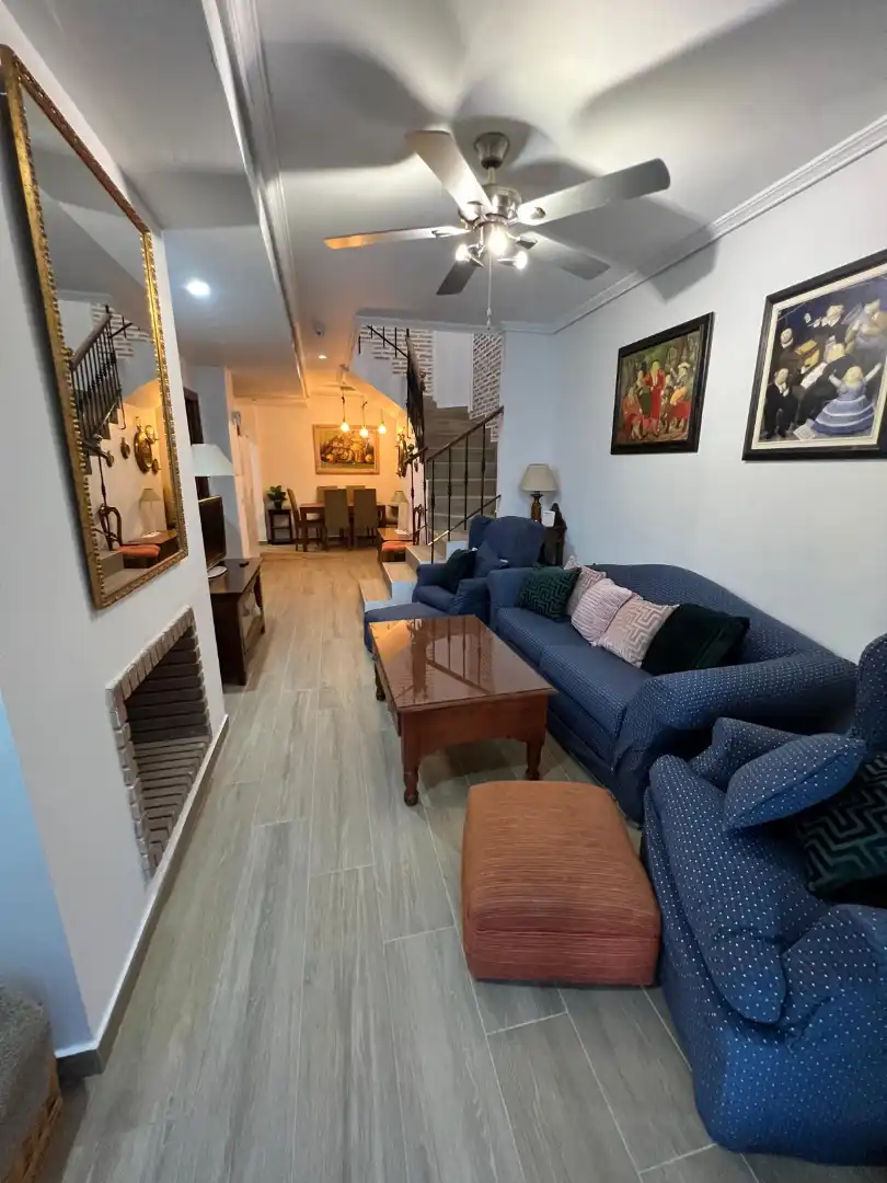 Sala de estar de Piso de alquiler en San Fernando con Terraza, Amueblado y Horno